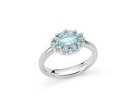 Anello Miluna Donna Le Gemme in Argento Topazio LID3859